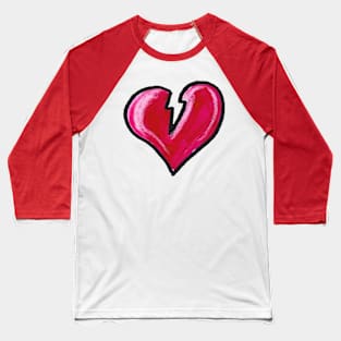 Broken Hearted Baseball T-Shirt